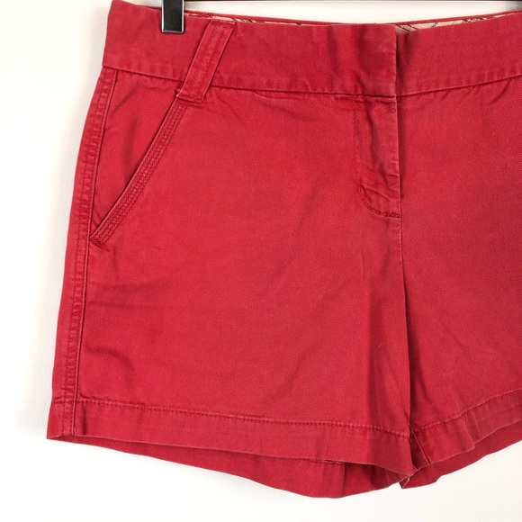 J. crew Classic Chino Preppy Pink Khaki Shorts - 8 - Picture 2 of 4